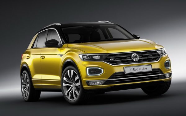 Volkswagen T-Roc se vyrábí od roku 2017