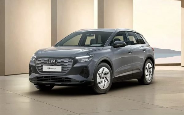 Audi představilo nový elektromobil s kolovými kryty